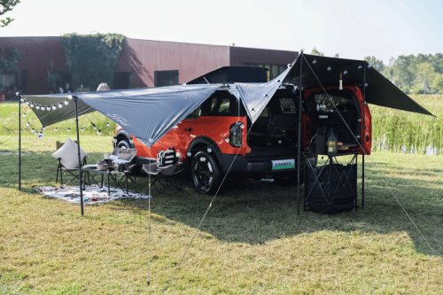 爸媽露營從“將就”變“講究”!福特智趣烈馬北京體驗細節滿分