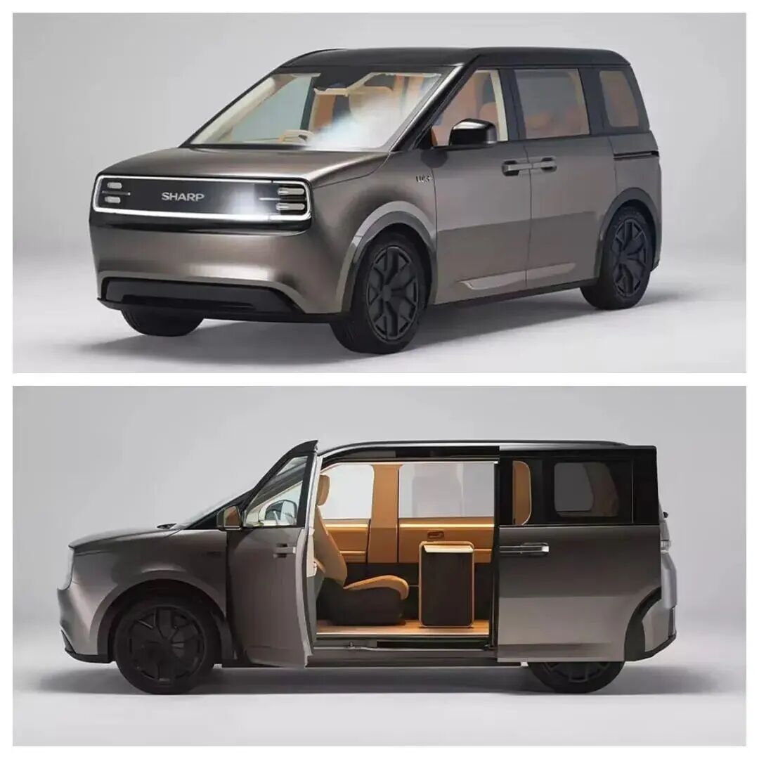 又一家電巨頭官宣造車!夏普聯合富士康推出首款純電MPV,計劃于2027年上市,定位“移動客廳”