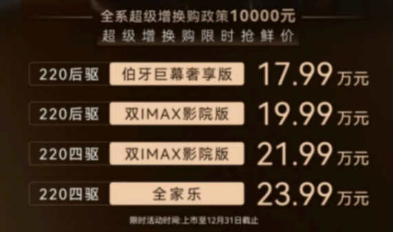 風(fēng)云T11起售價(jià)17.99萬(wàn),用四驅(qū)打競(jìng)品激光雷達(dá),或是奇瑞勝負(fù)手 圖片